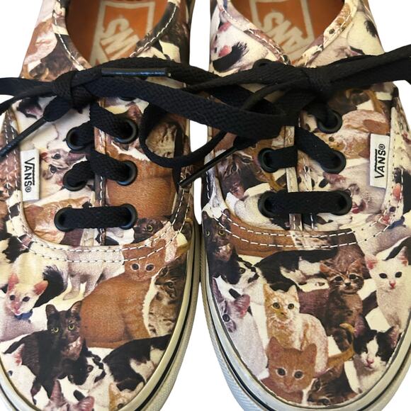 Vans x ASPCA Cat Print Sneakers – Rare Collab - Picture 2 of 6